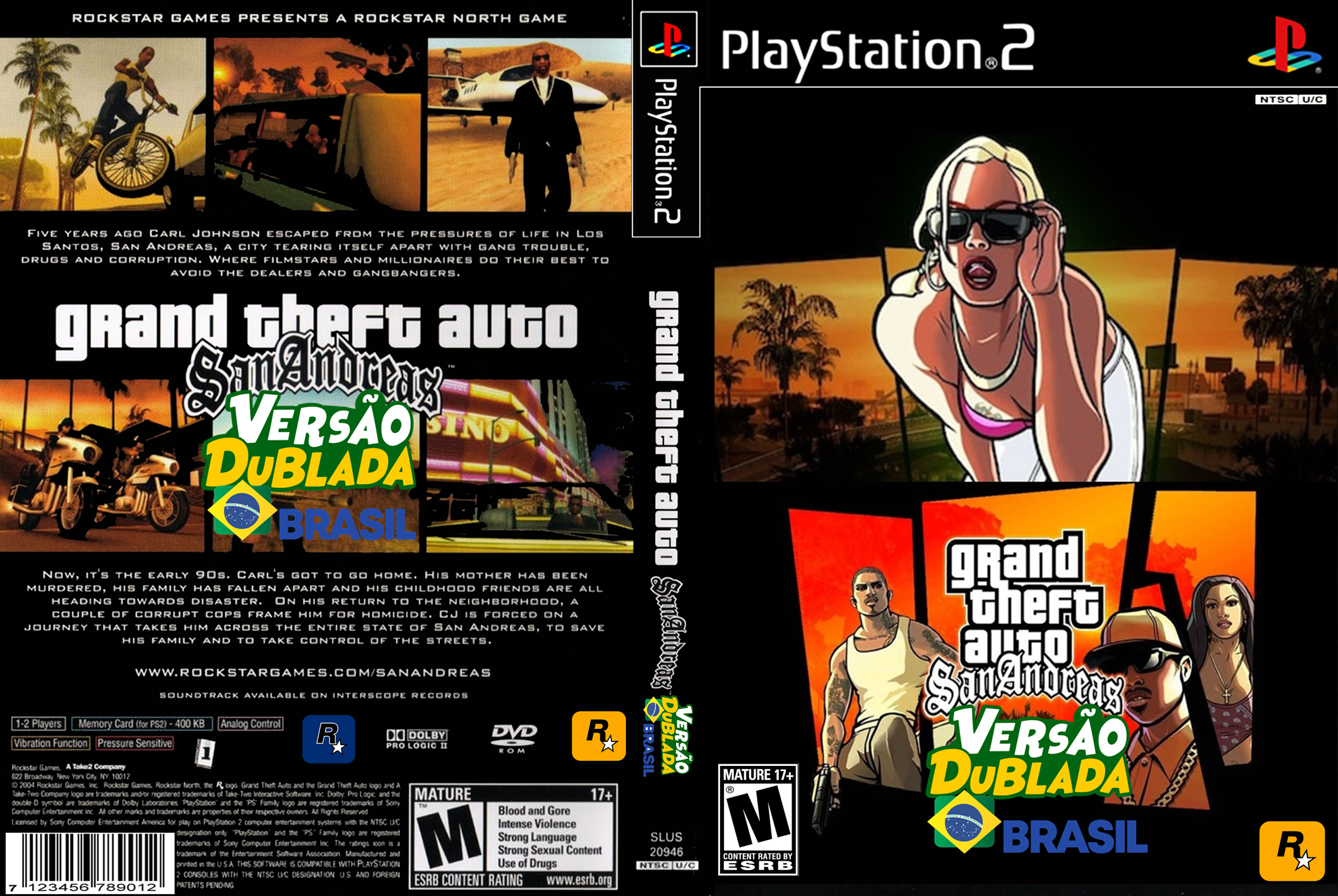 Meu PS2 Nostalgia: GTA Dublado PT-BR versão (BETA) DVD ISO PS2